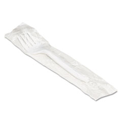 Medium Weight Polypropylene Fork. Individually Wrapped. 1000/Cs