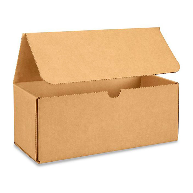 10 x 4 x 4" Kraft Corrugated Mailers. 1/Ea