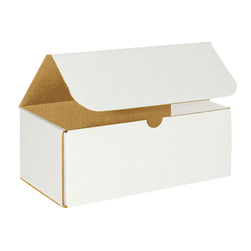 10" x 5" x 4" White Corrugated Mailers. 1/Ea