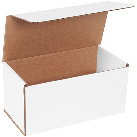 10" x 5" x 5" White Corrugated Mailers. 1/Ea
