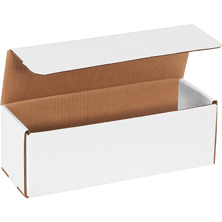 12" x 4" x 4" White Corrugated Mailers. 1/Ea