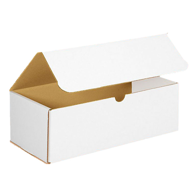 12" x 6" x 4" White Corrugated Mailers. 1/Ea