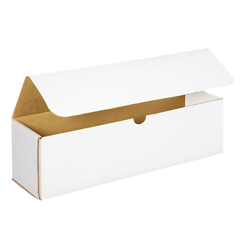 14" x 4" x 4" White Corrugated Mailers. 1/Ea