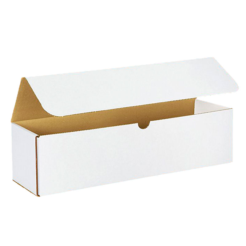 16" x 4" x 4" White Corrugated Mailers. 1/Ea