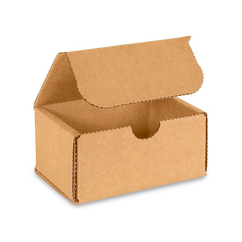 4 x 3 x 2" Kraft Corrugated Mailers. 1/Ea