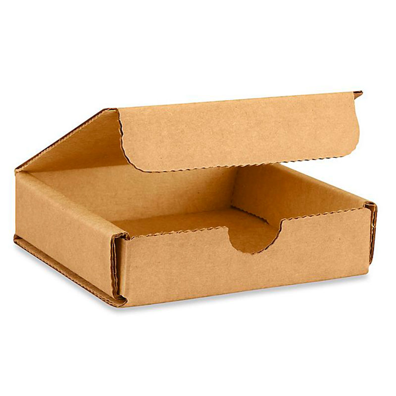 4 x 4 x 1" Kraft Corrugated Mailers. 1/Ea