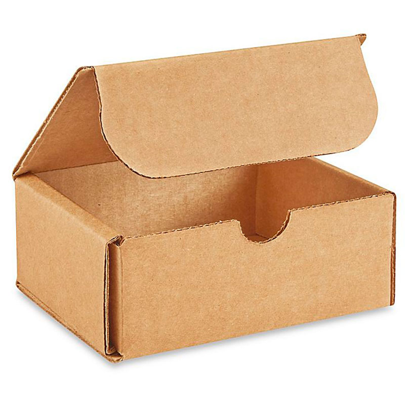 5 x 4 x 2" Kraft Corrugated Mailers. 1/Ea