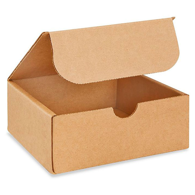 5 x 5 x 2" Kraft Corrugated Mailers. 1/Ea