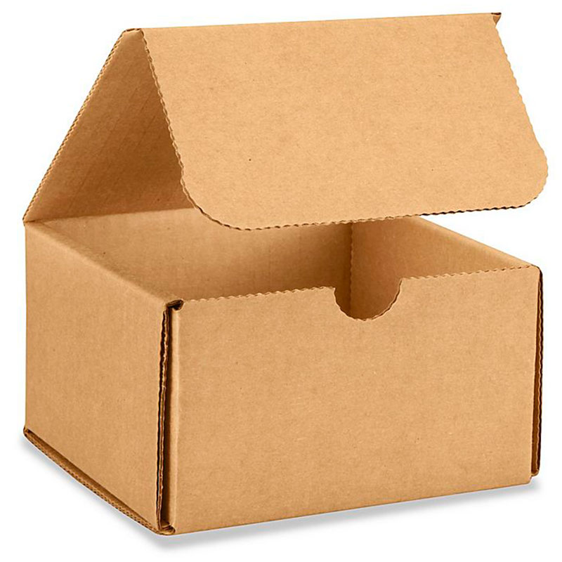 5 x 5 x 3" Kraft Corrugated Mailers. 1/Ea