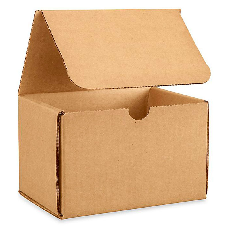 6 x 4 x 4" Kraft Corrugated Mailers. 1/Ea