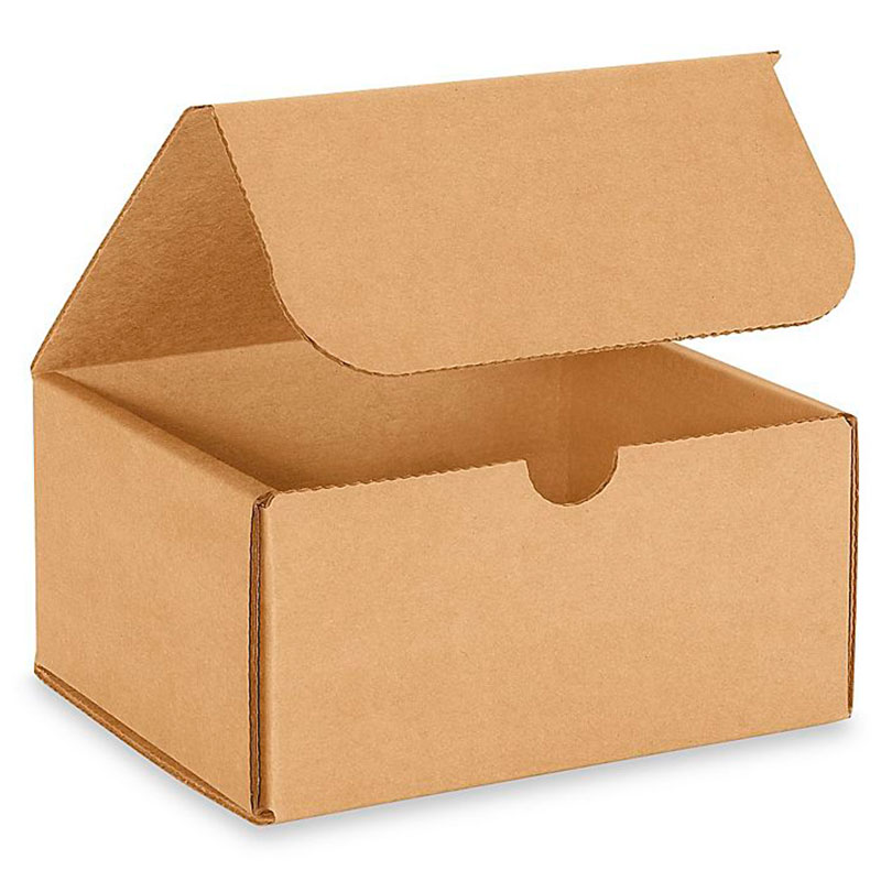 6 x 5 x 3" Kraft Corrugated Mailers. 1/Ea