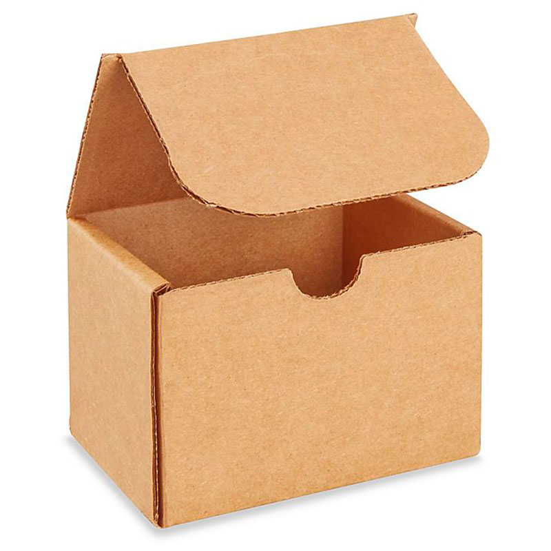 6 x 5 x 5" Kraft Corrugated Mailers. 1/Ea