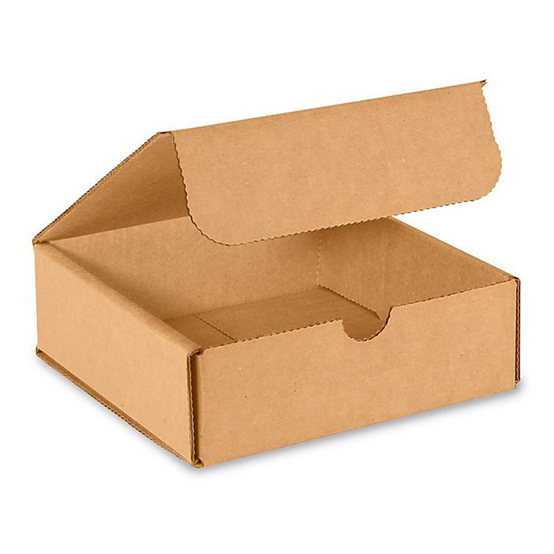 6 x 6 x 2" Kraft Corrugated Mailers. 1/Ea