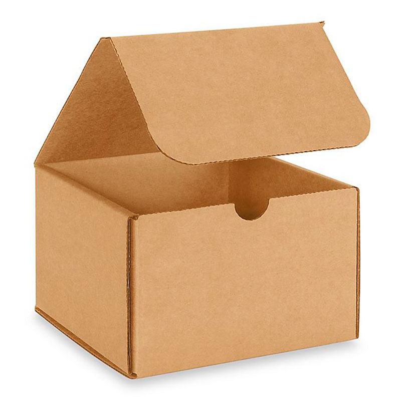 6 x 6 x 4" Kraft Corrugated Mailers. 1/Ea