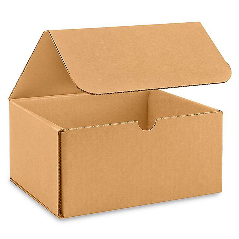 8 x 5 x 4" Kraft Corrugated Mailers. 1/Ea