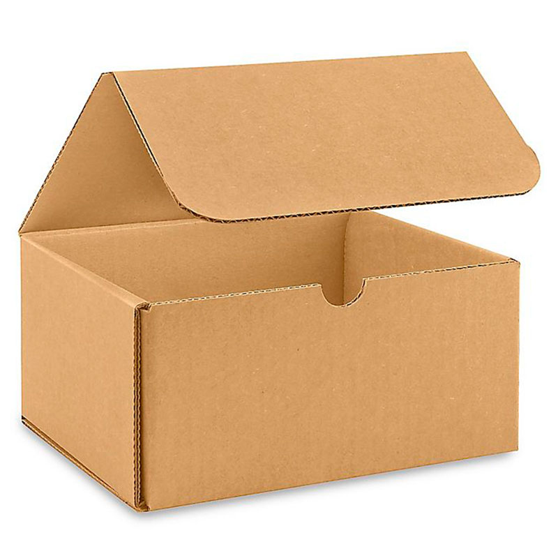 8 x 6 x 4" Kraft Corrugated Mailers. 1/Ea