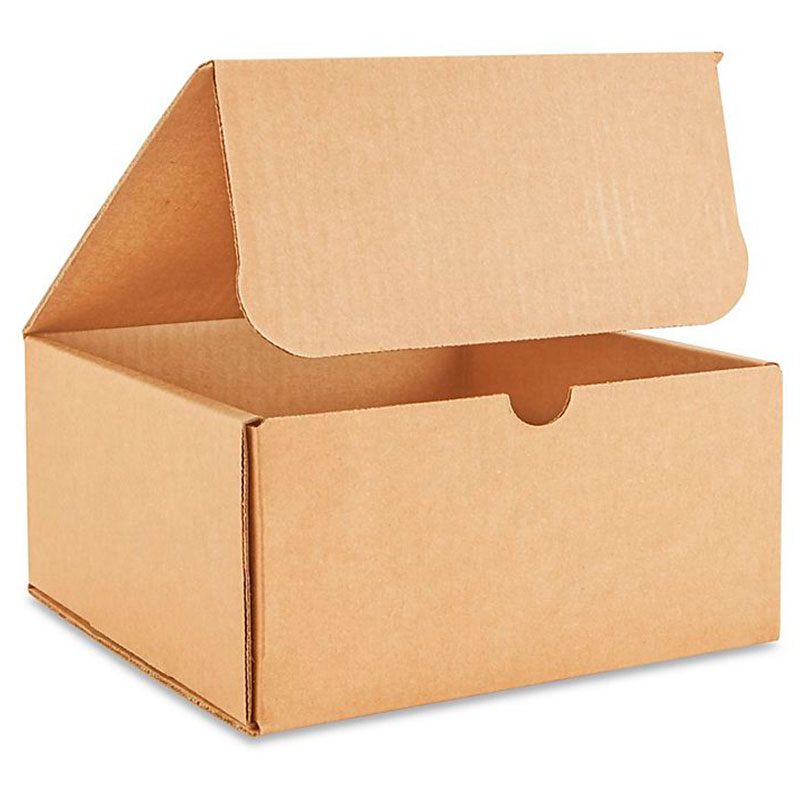 8 x 8 x 4" Kraft Corrugated Mailers. 1/Ea