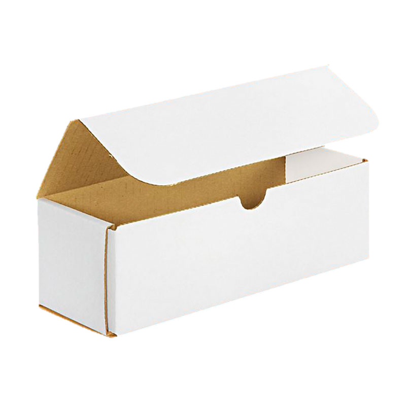 9" x 3" x 3" White Corrugated Mailers. 1/Ea