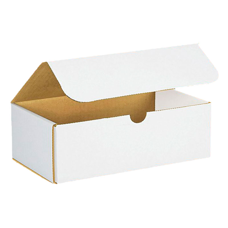 9" x 5" x 3" White Corrugated Mailers. 1/Ea