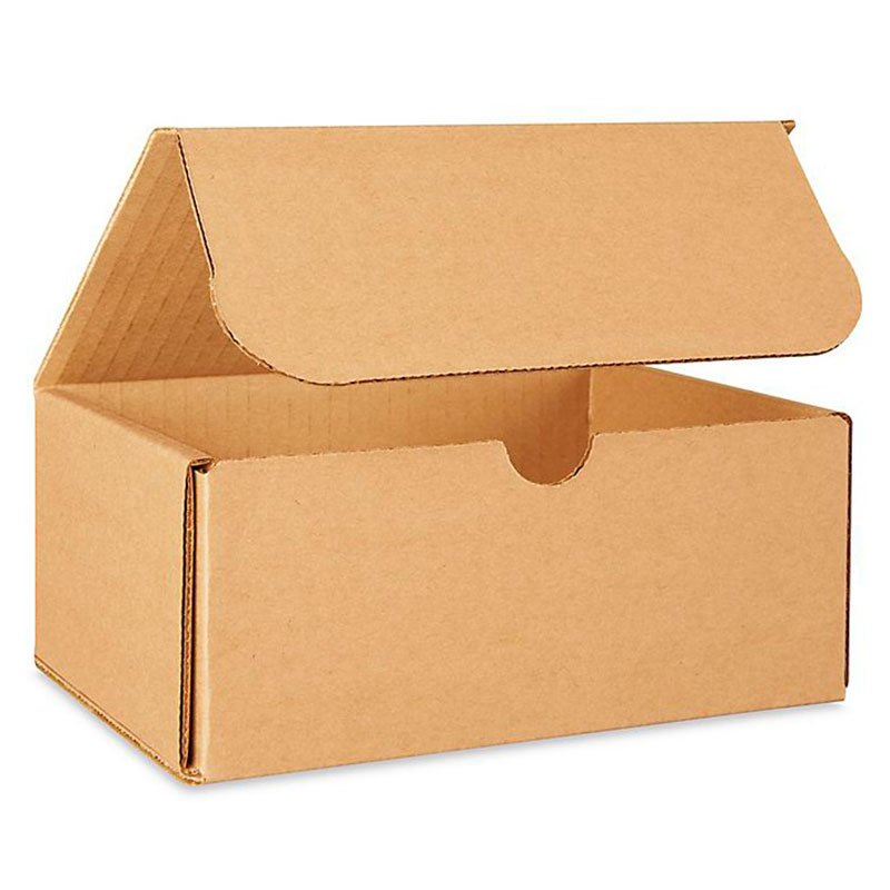 6 1/2 x 4 7/8 x 2 5/8" Kraft Corrugated Mailers. 1/Ea