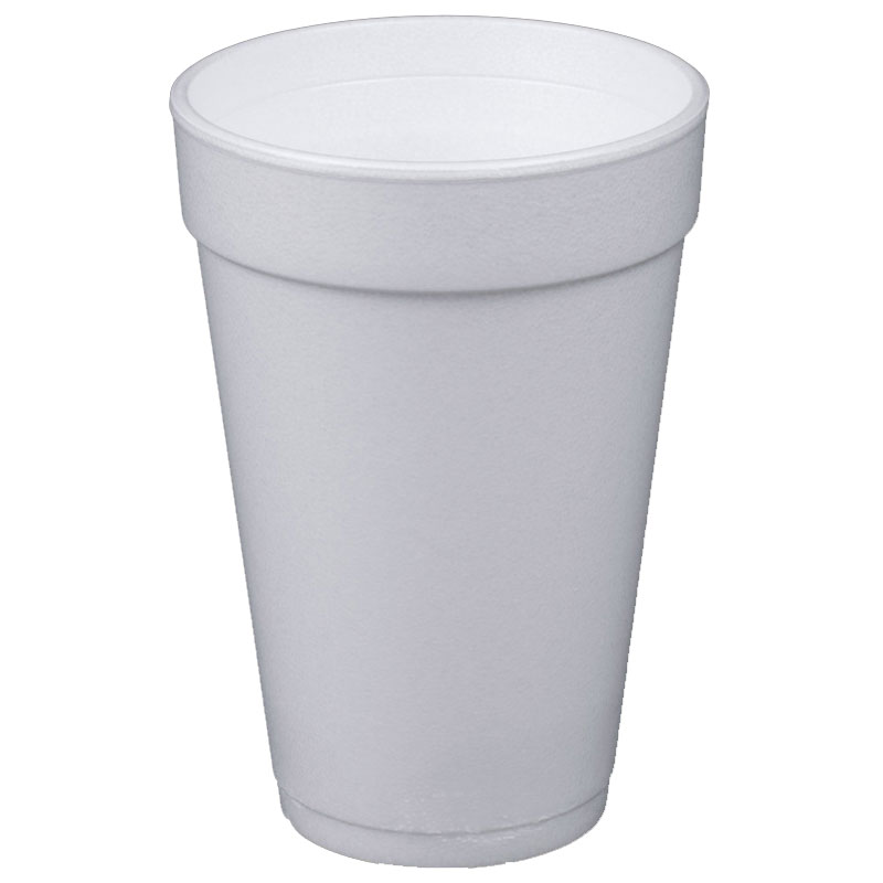 16 oz. Dart Foam Cup. 1000/Cs
