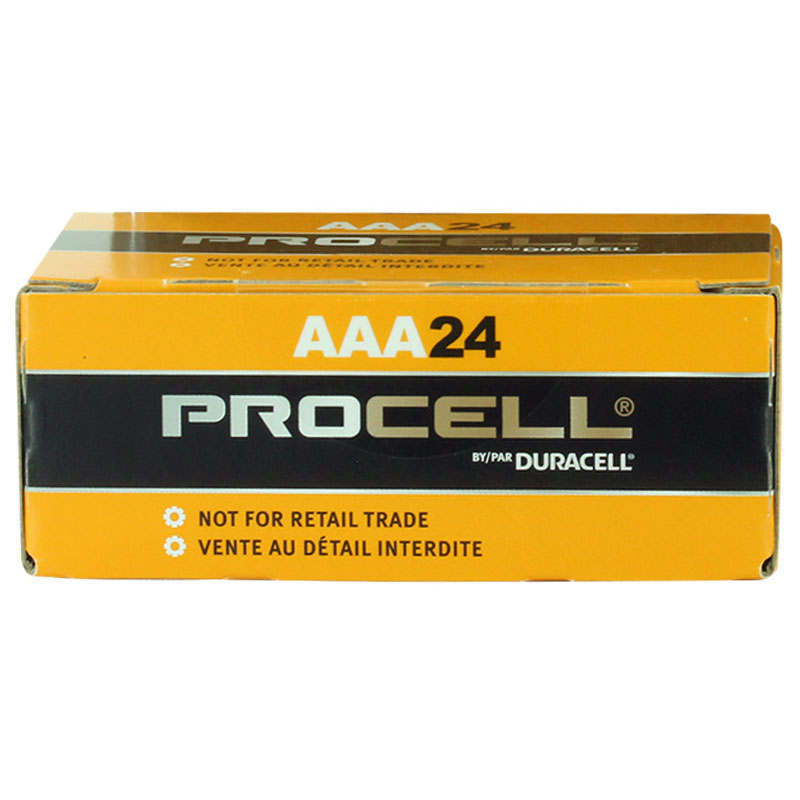 AAA Battery Duracell Procell Alkaline Batteries 24/Box
