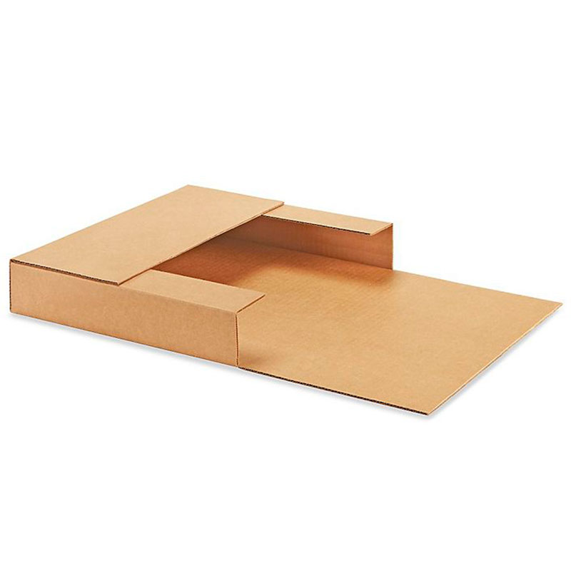 12 x 10 1/2 x 2" Kraft Easy-Fold Mailers. 1/Ea