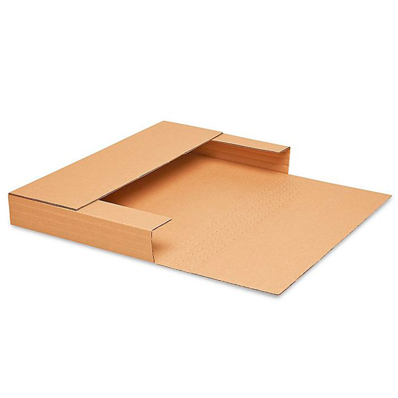 17 1/4 x 11 1/4 x 2" Kraft Easy-Fold Mailers. 1/Ea
