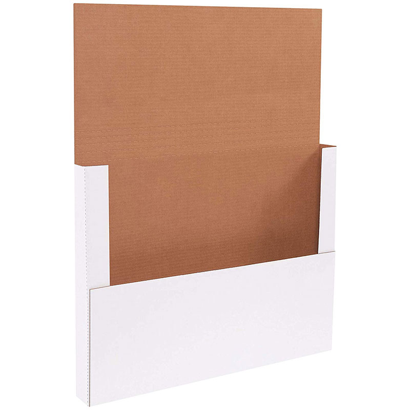 24 x 18 x 2" White Easy-Fold Mailers. 1/Ea