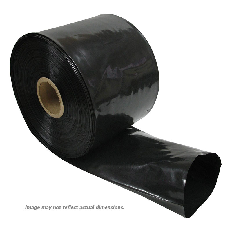 10" x 725' - 6 Mil Black Poly Tubing