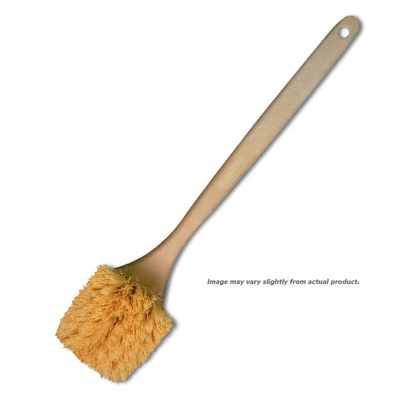 Utility Brush, Tampico Fill, 20" Long, Tan Handle 1/Ea