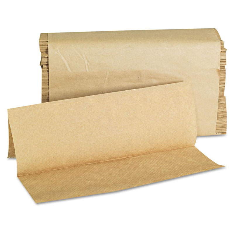 Multifold Natural Paper Towels 1 Ply, 4000/Cs