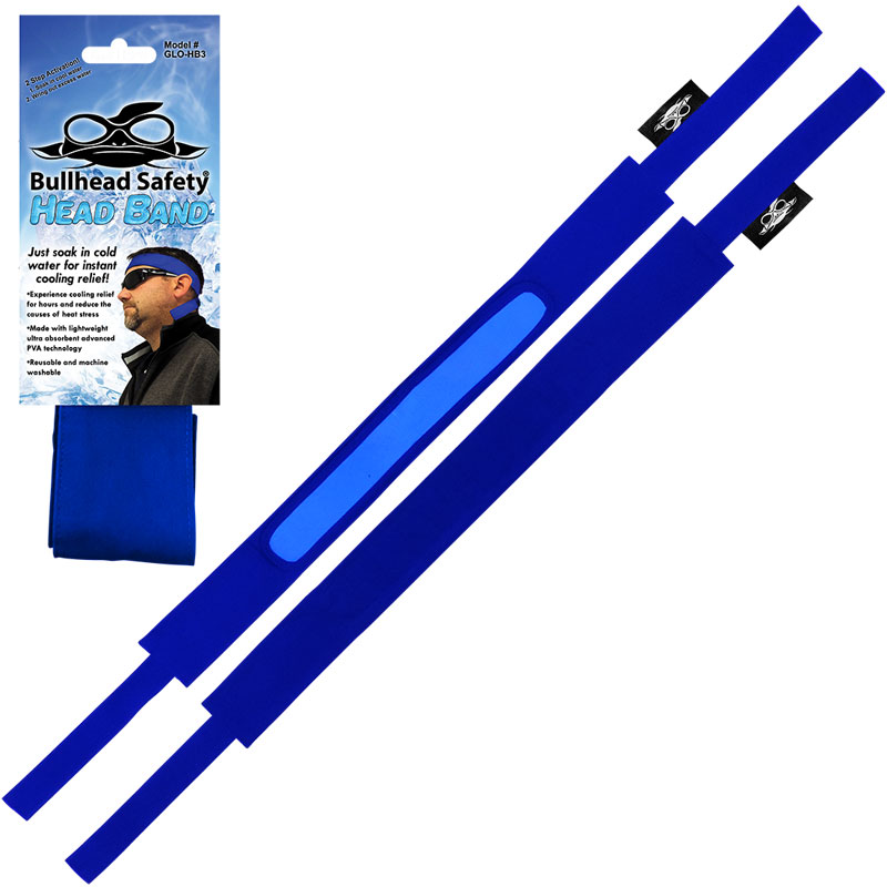 Cooling Head Band, Color : Blue, 10/Pk