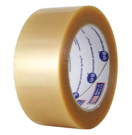 2" x 110yd Clear Natural Rubber Tape.  36/Cs