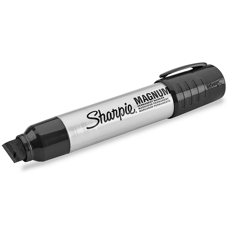 Sharpie® Pallet Marker. Black Magnum®. 1/Ea Sharpie® Pallet Marker. Black Magnum®. 1/Ea