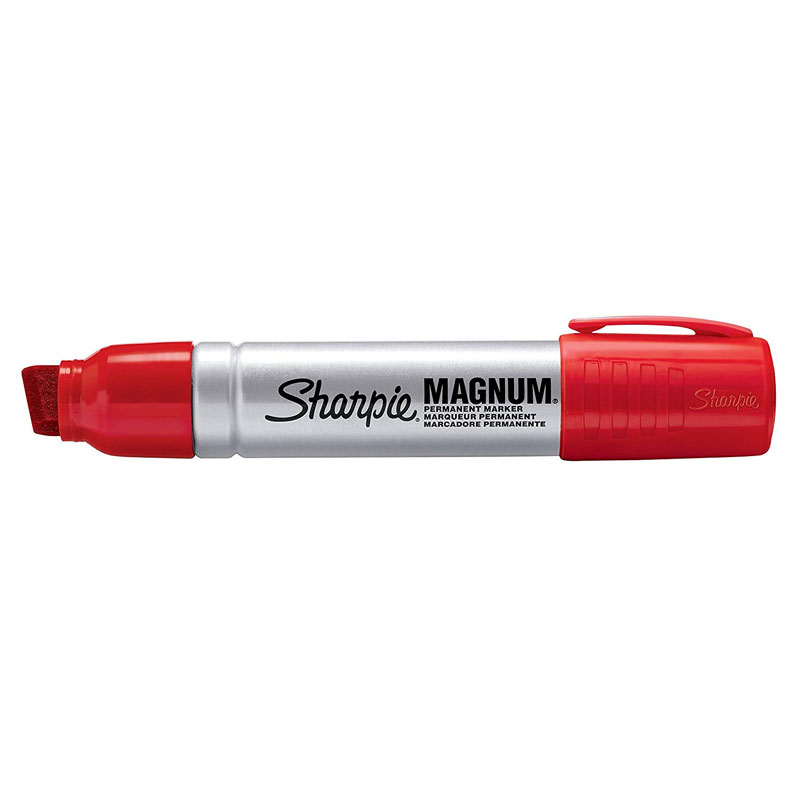 Sharpie® Pallet Marker. Red Magnum®. 1/Ea