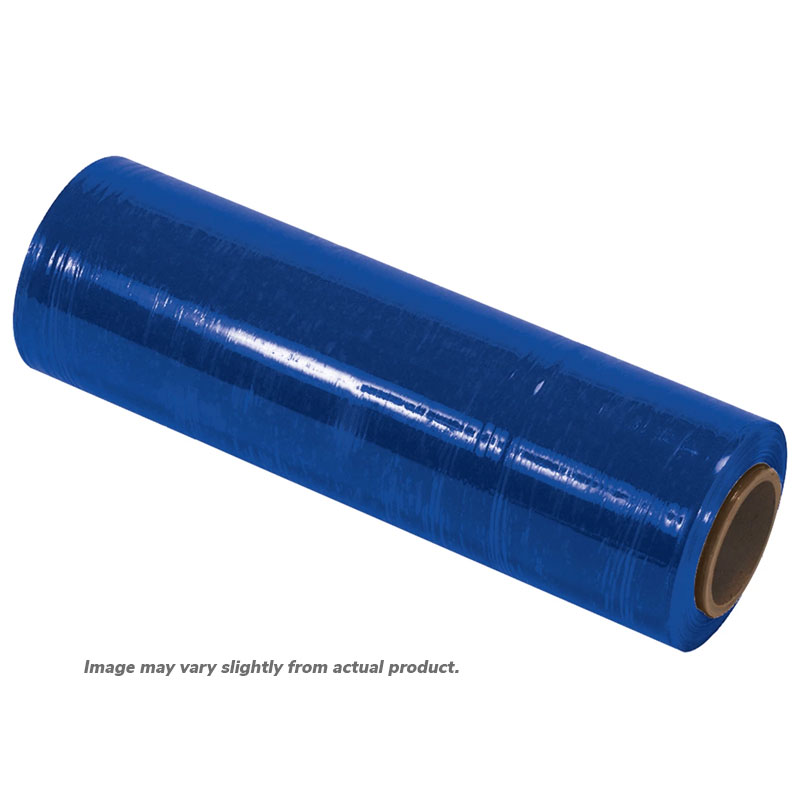 18" x 1500' 80 Gauge Blue Stretch Film 4/Cs