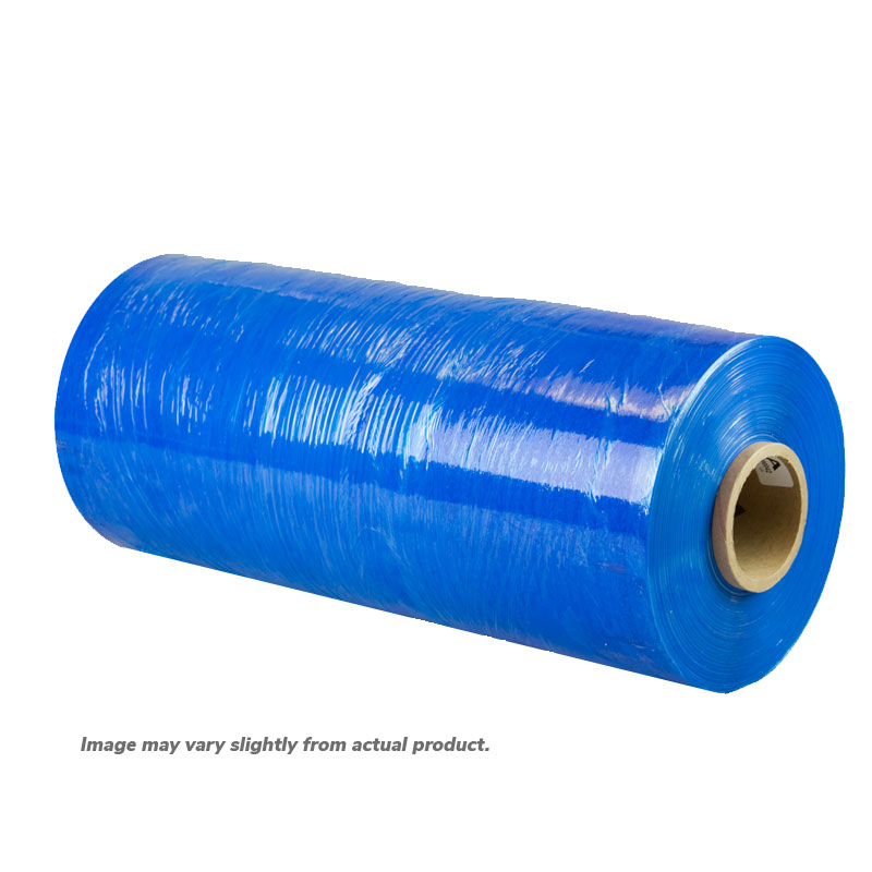 30" x 5000' 80Gauge Blue Stretch Film 1/Roll, (20 Rolls/Skid)