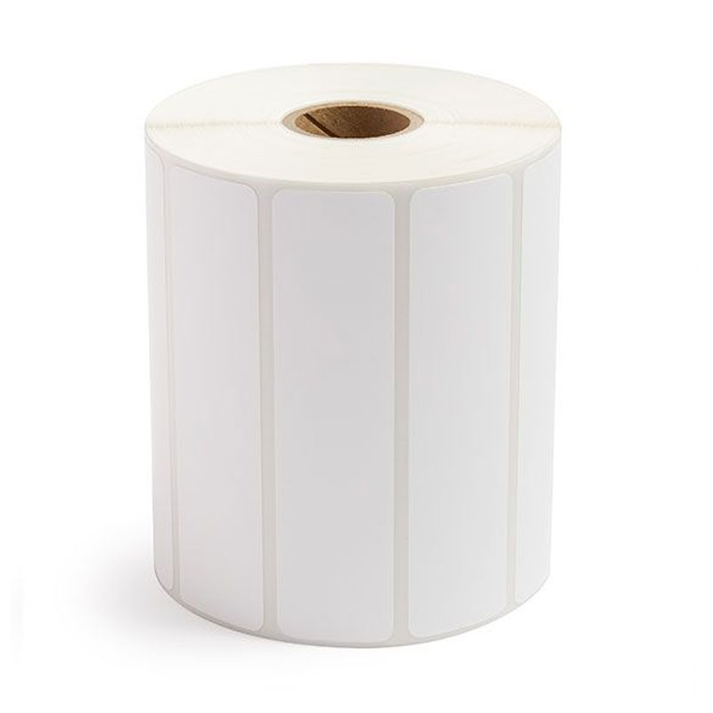 4" x 1" Direct Thermal Labels, White. 5560/Roll, 4 Rolls/Cs