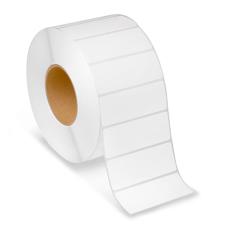 4" x 1-1/2" Thermal Transfer Labels, White. 3800/Roll, 4 Rolls/Cs