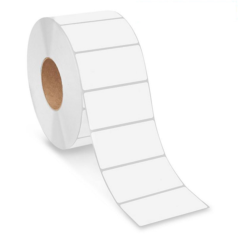 4" x 2-1/2" Thermal Transfer Labels, White. 2400/Roll, 4 Rolls/Cs