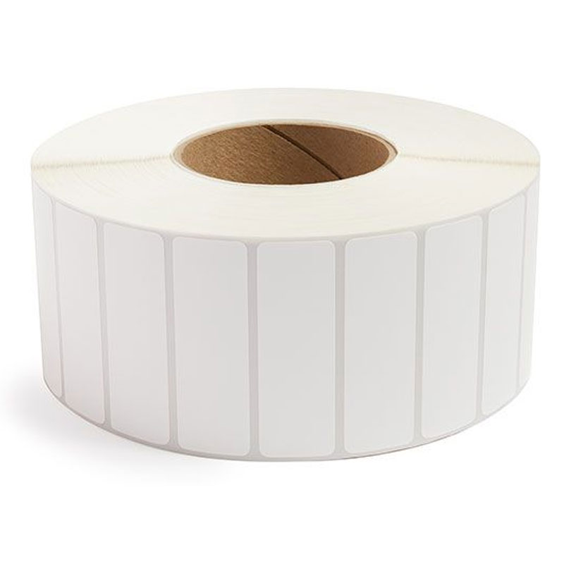 3-1/2" x 1" Thermal Transfer Labels, White. 5500/Roll, 6 Rolls/Cs 3-1/2" x 1" Thermal Transfer Labels, White. 5500/Roll, 6 Rolls/Cs