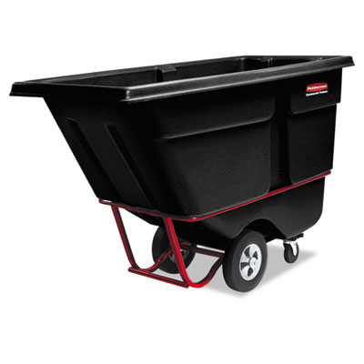 1 Cu. Yard Tilt Truck. 2100 Lb. Capacity. Black. 1/Ea