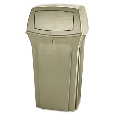Ranger® Containers. 35 Gallon. Beige. 1/Ea