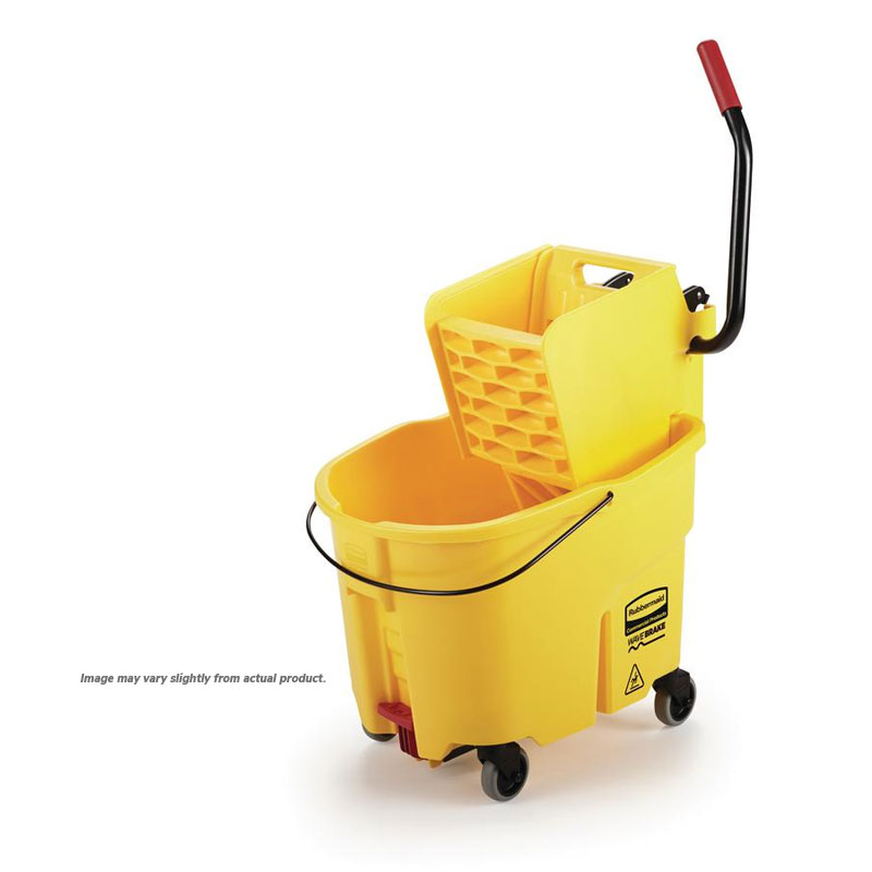 WaveBrake 35 Qt. Down Press Mop Bucket / Wringer Combo. 1/Ea