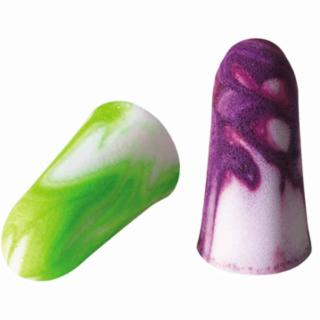 SparkPlugs Foam Earplugs, Foam, Assorted, Uncorded. 200 PR/Box