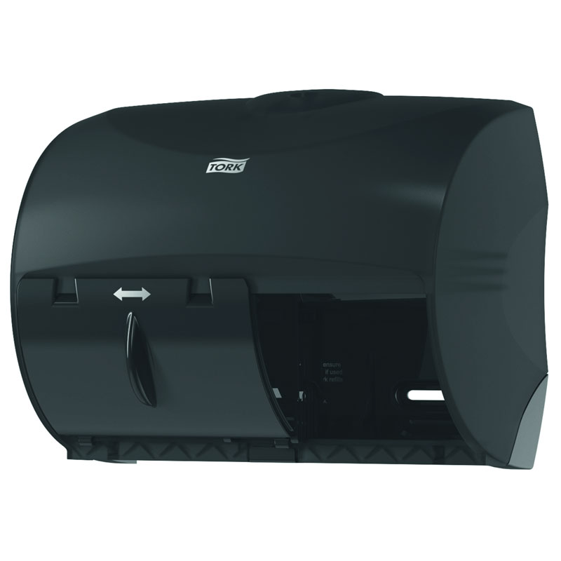 Tork® Twin Horizontal Bathroom Tissue Roll Dispenser For OptiCore