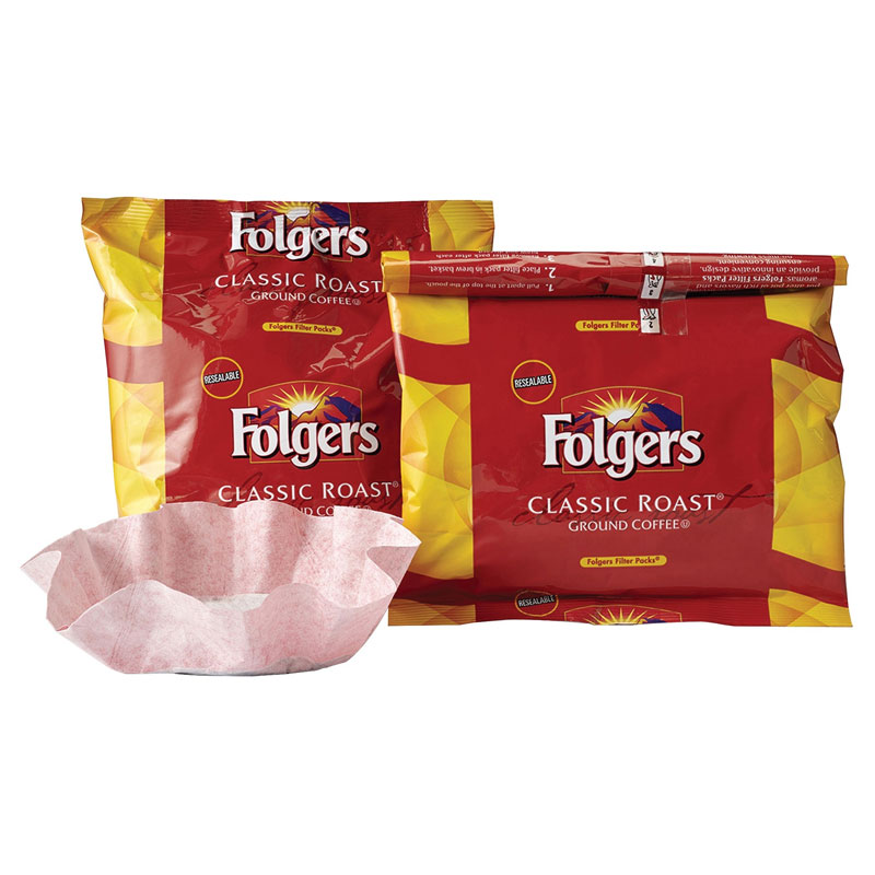 Folgers® Coffee Filter Packs. 0.9 oz. 160/Cs