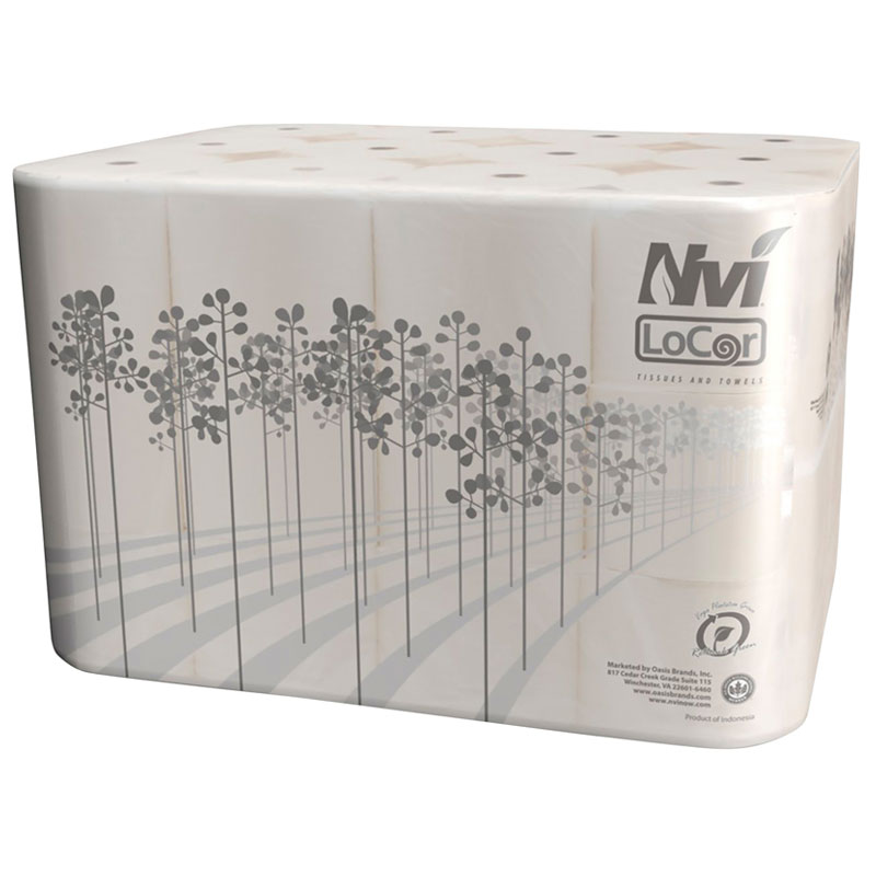 Solaris LoCor® Bath Tissue 1,500 Sheets Per Roll 18/Cs