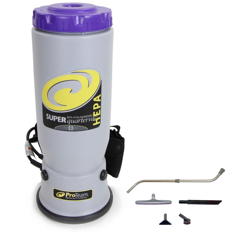 ProTeam Super QuarterVac HEPA 120 Vac. W/ 107100 kit. 1/Ea Equipment